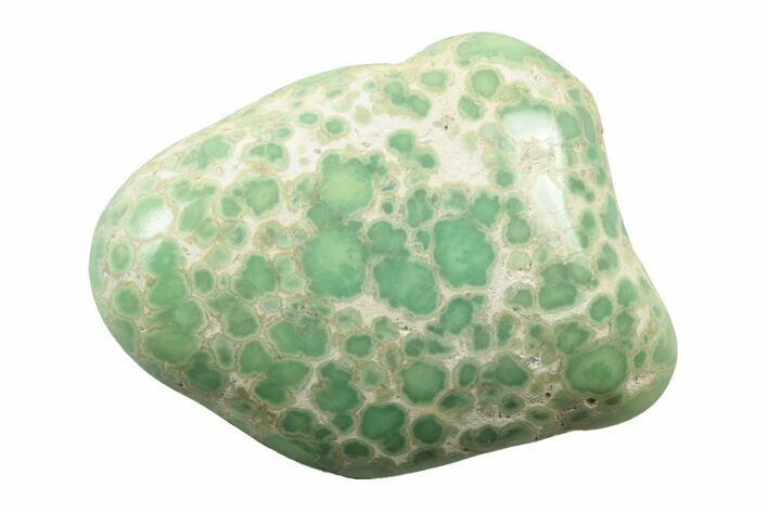 Polished Pastel Green Variscite Stone - Amatrice Hill, Utah #241195